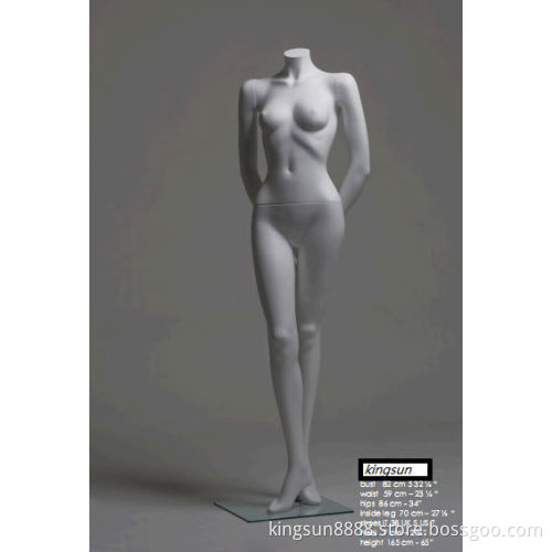 headless fiberglass lady mannequin
